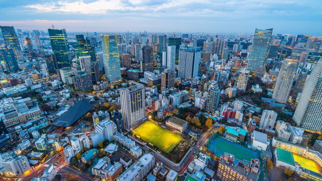 Image of city in Japan